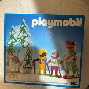 VINTAGE 1991 PLAYMOBIL 3687 Ski School
